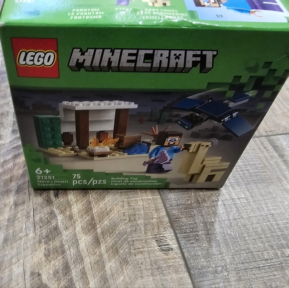 LEGO Minecraft Steve's Desert Expedition 21251 NEW Building Toy 75 Pieces - Picture 2 of 8
